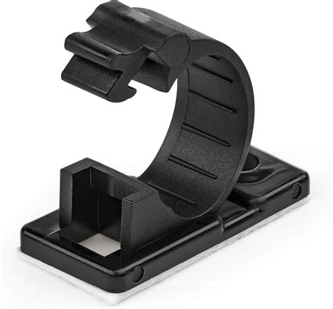 Use cable management clips to route them along the edges